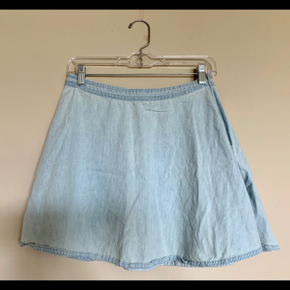 Denim skater skirt 💙